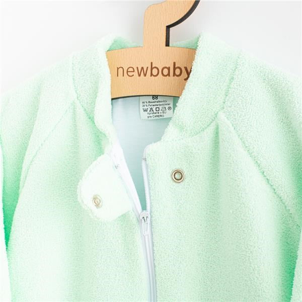 baba frottír hálózsák New baby maci menta