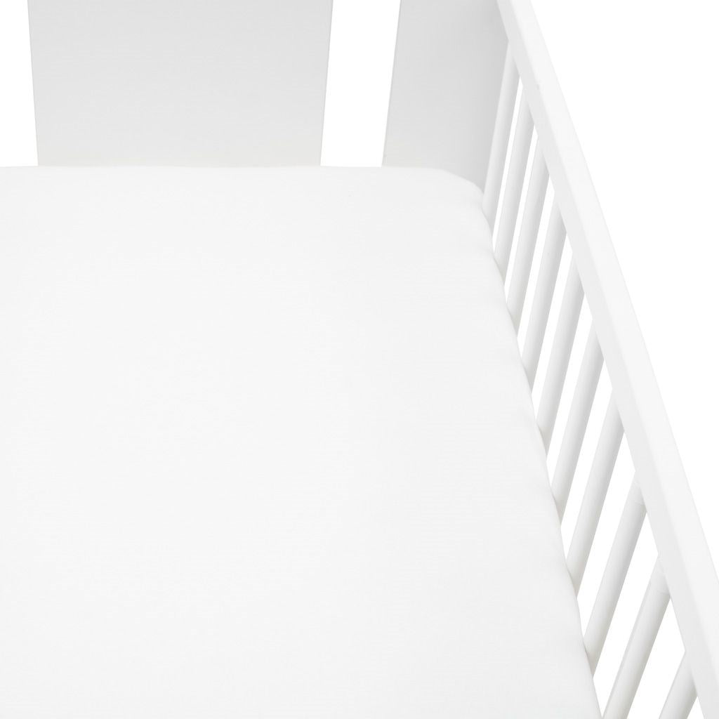 Jersey lepedõ kiságyba New baby 120x60 fehér