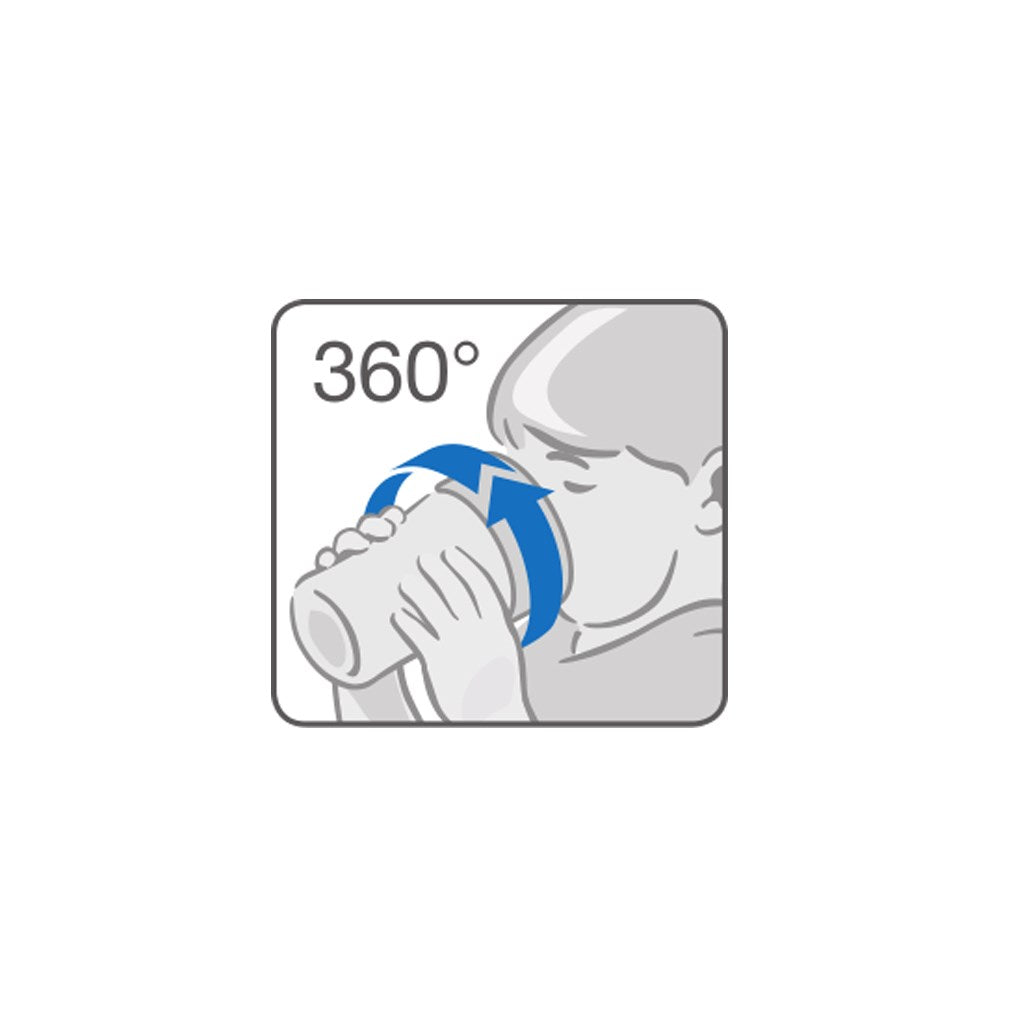 Bájos itató pohár Magic NUK 360° fedéllel light blue