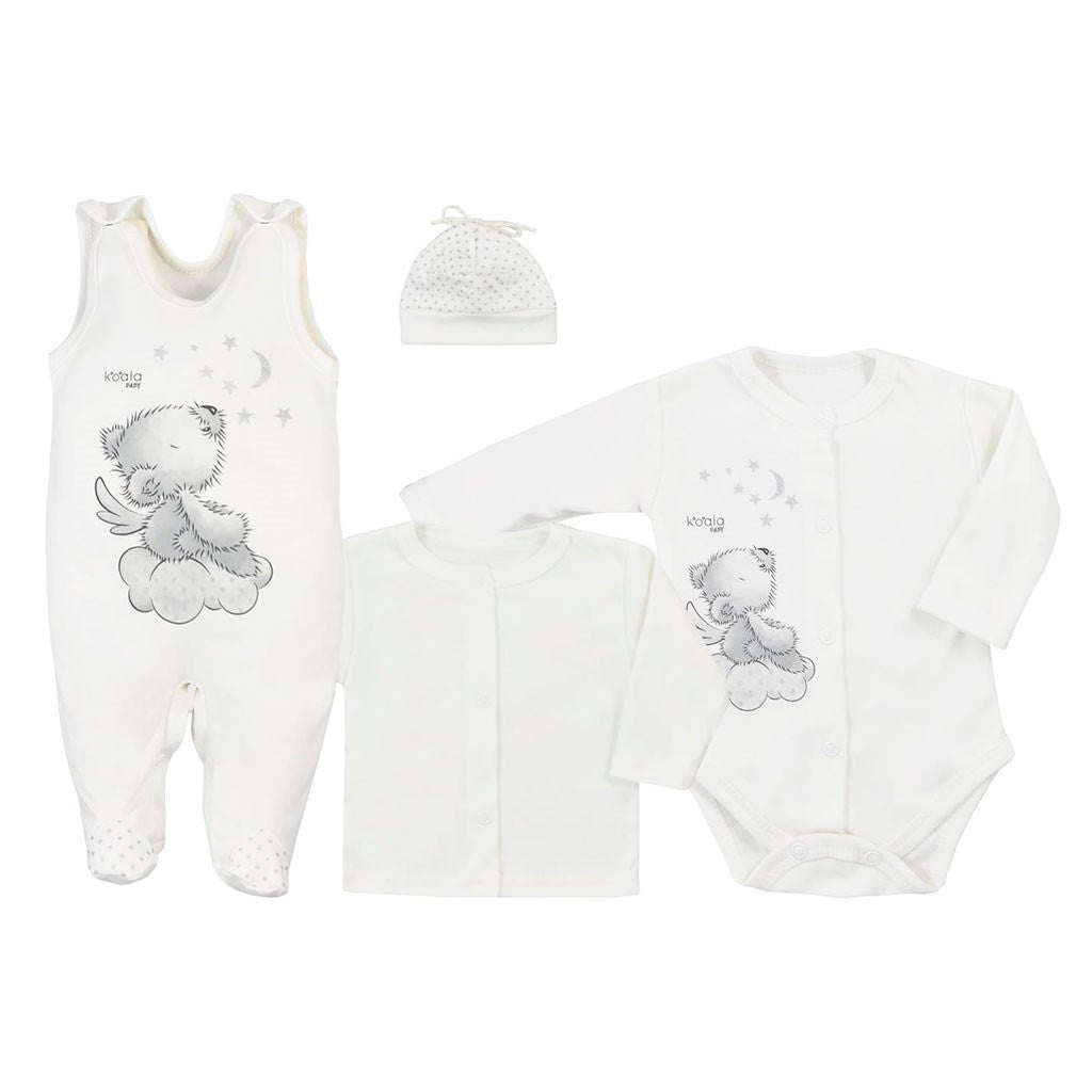 4-részes baba együttes Koala Angel krémszínû