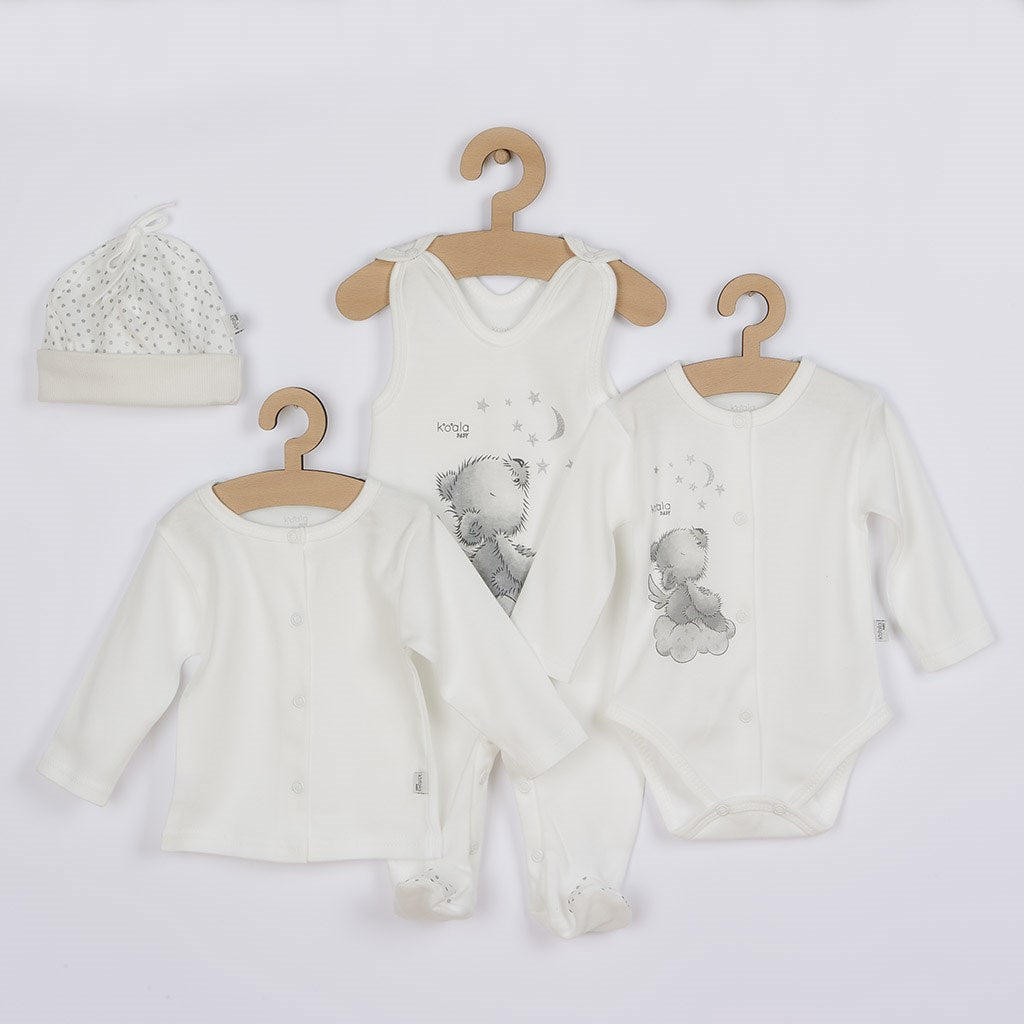 4-részes baba együttes Koala Angel krémszínû