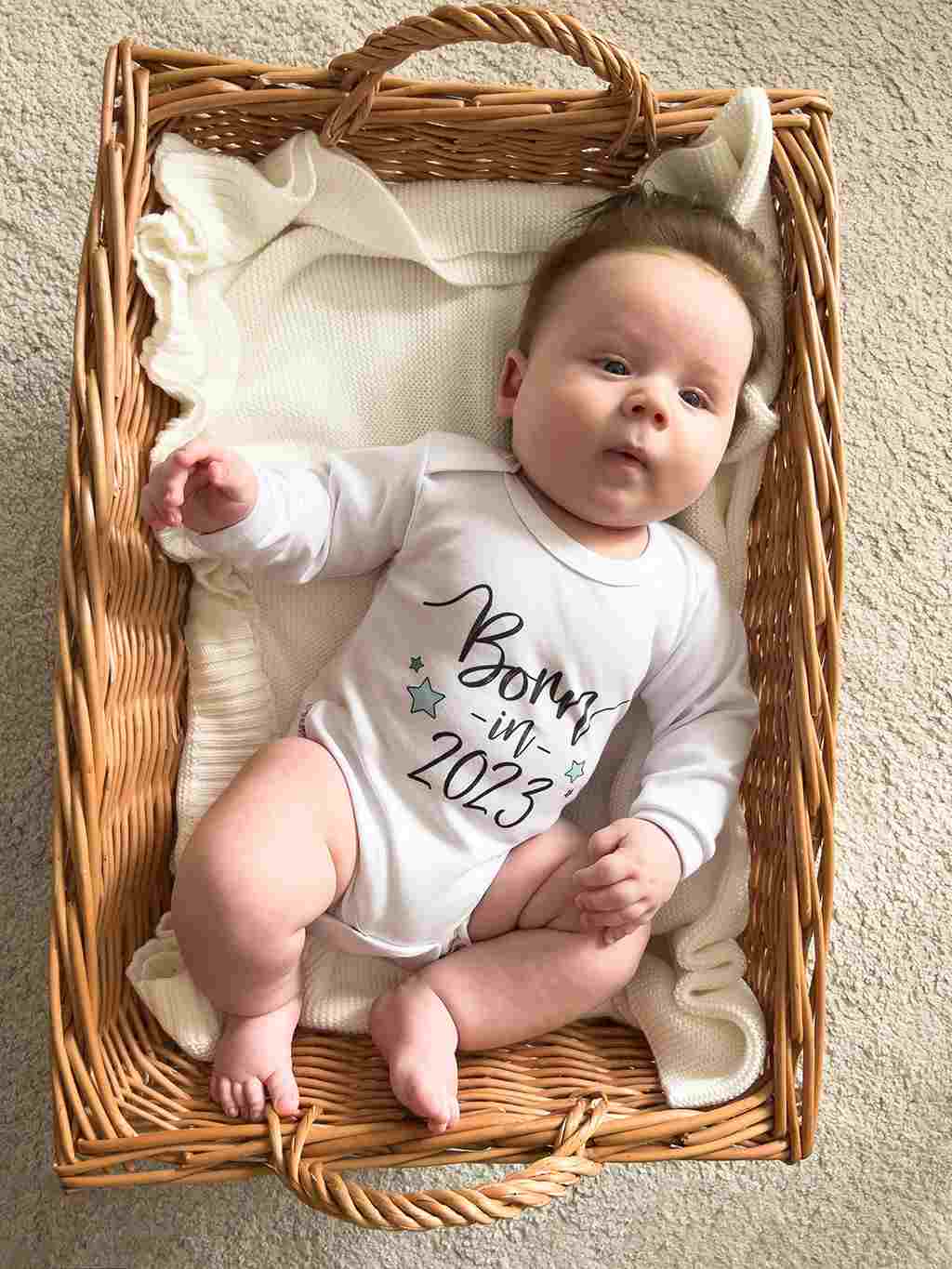 Body nyomtatással New baby Born in 2023