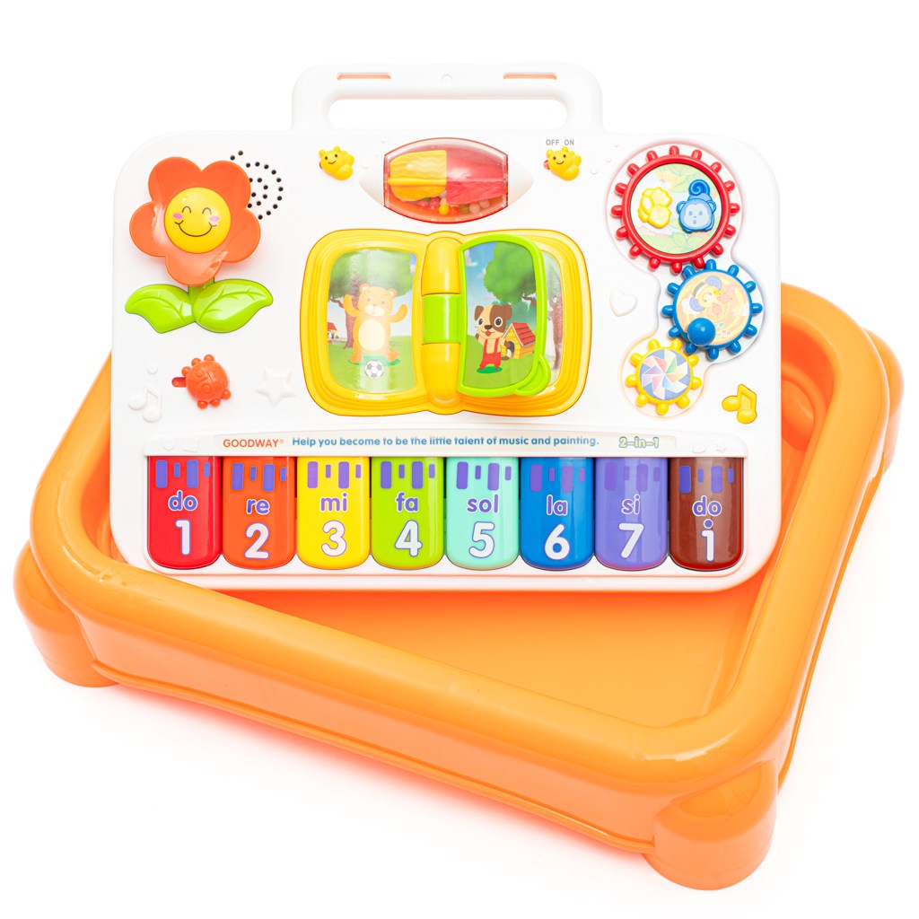 Multifunkcionális zenés tanulóasztal 3in1 baby Mix