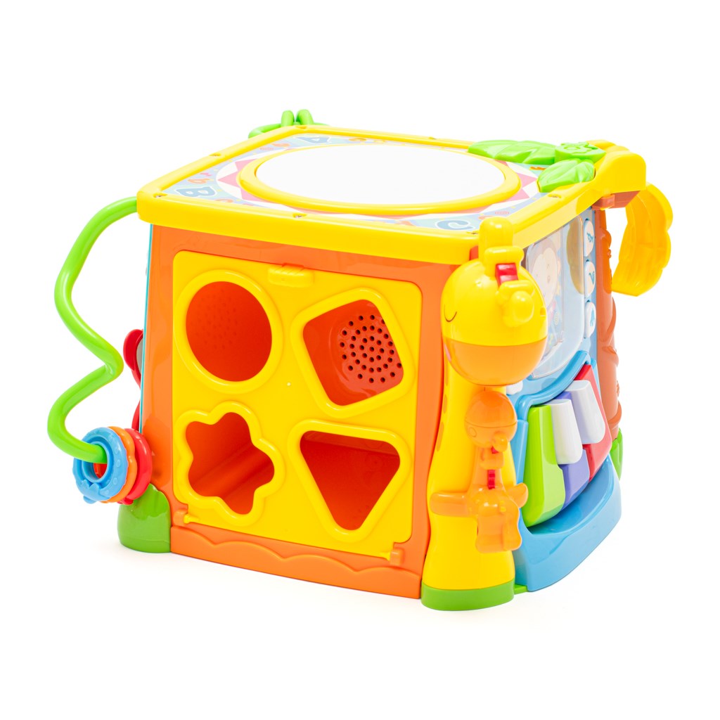 Interaktív zenei fejlesztõ kocka baby Mix
