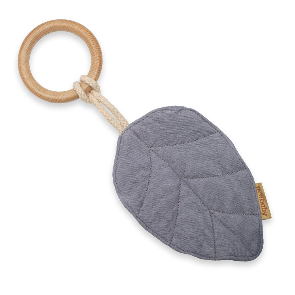 baba rágóka New baby Leaf grey