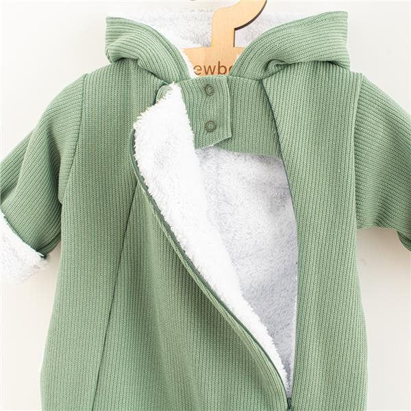 Kezeslábas kapucnival New baby Frosty mint