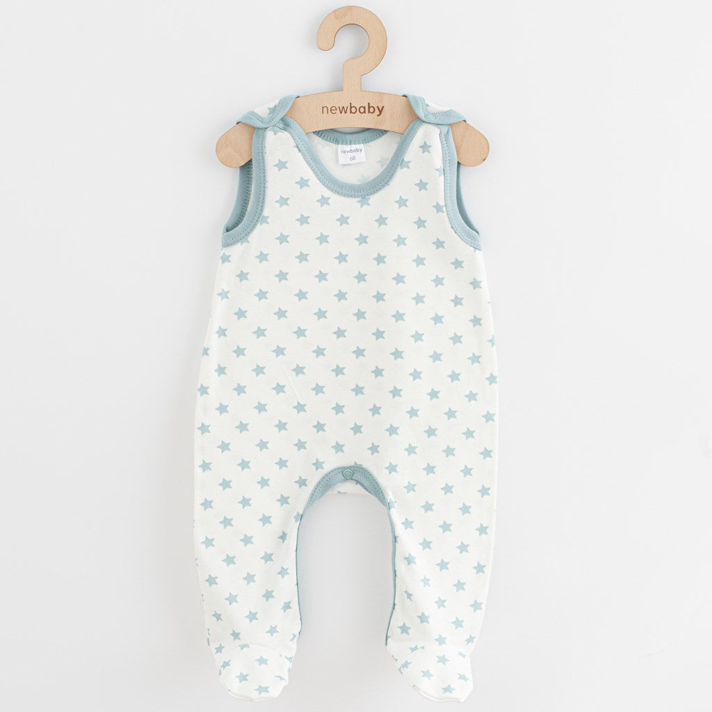 baba rugdalózó New baby Classic II csillagokkal menta