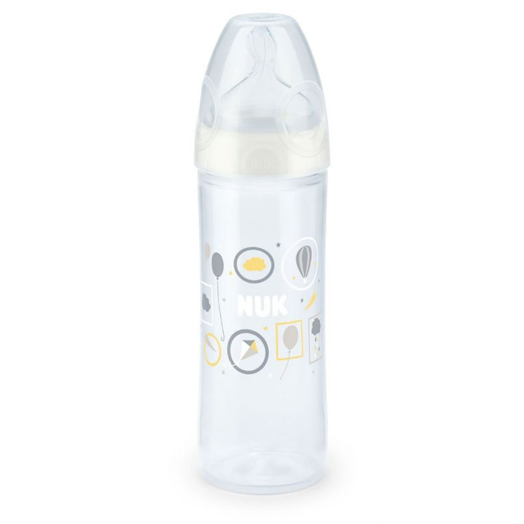 baba cumisüveg NUK LOVE 250 ml, 6-18 h fehér