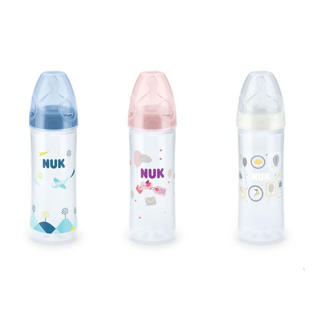 baba cumisüveg NUK LOVE 250 ml, 6-18 h fehér