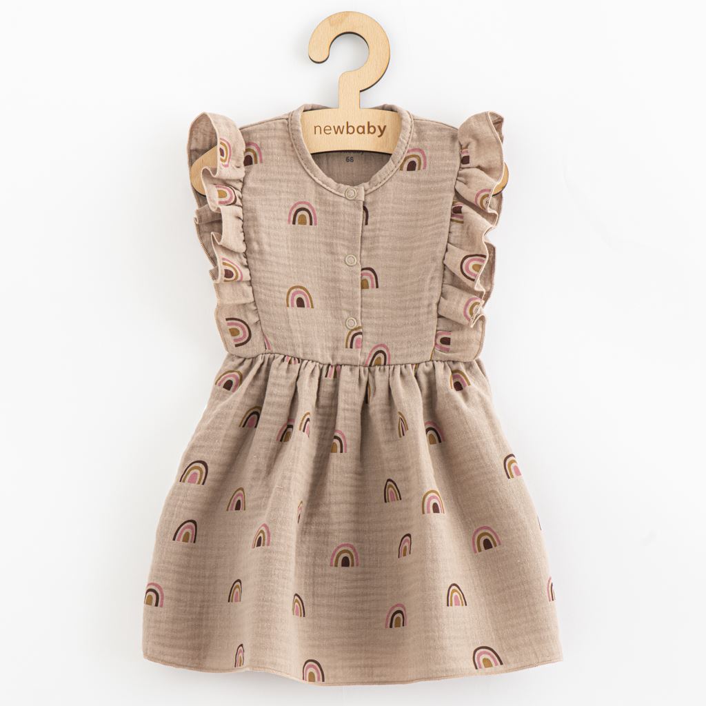 baba muszlin ruha New baby Rainbow