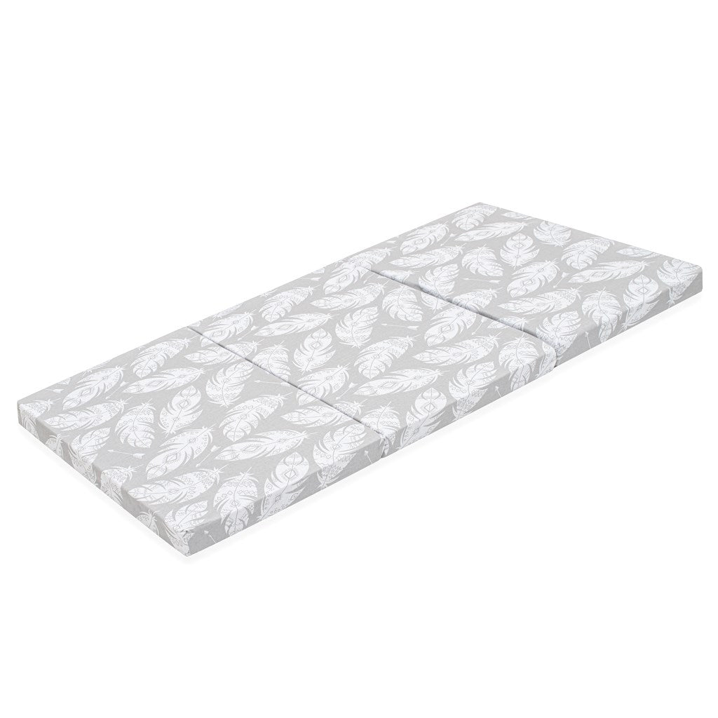 Gyerek összerakható matrac New baby STANDARD 120x60x5 cm tollak