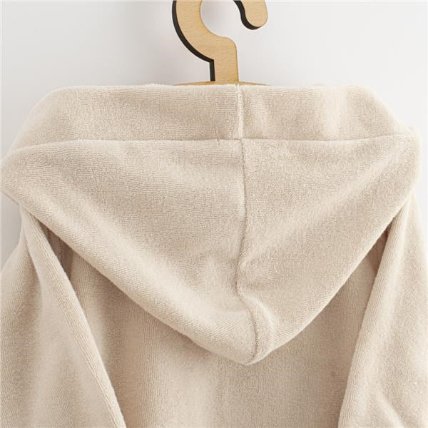 Gyerek frottír fürdõköpeny New baby Comfortable beige