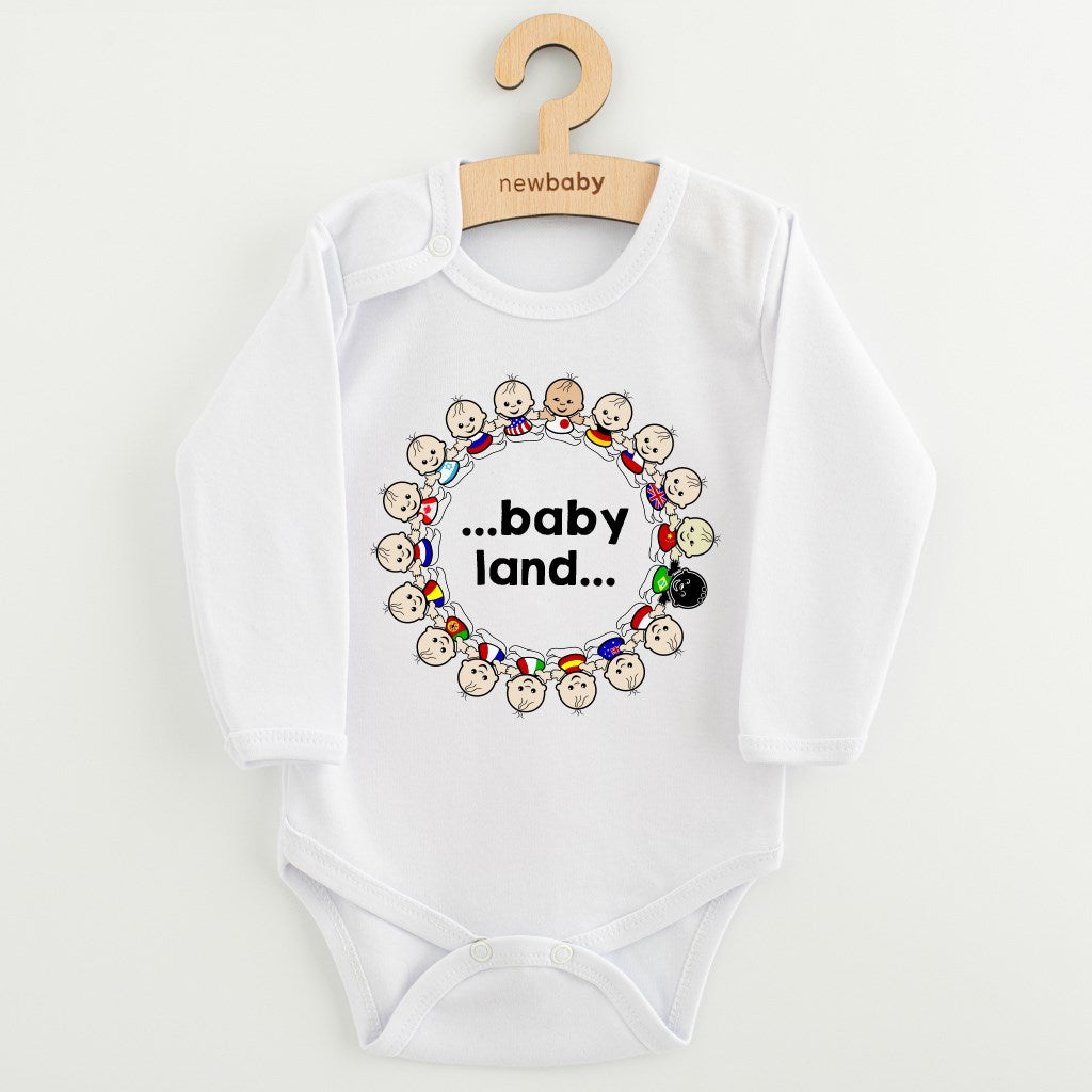 Gyermekek body nyomtatással New baby ...baby land...