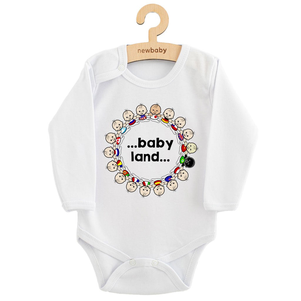 Gyermekek body nyomtatással New baby ...baby land...