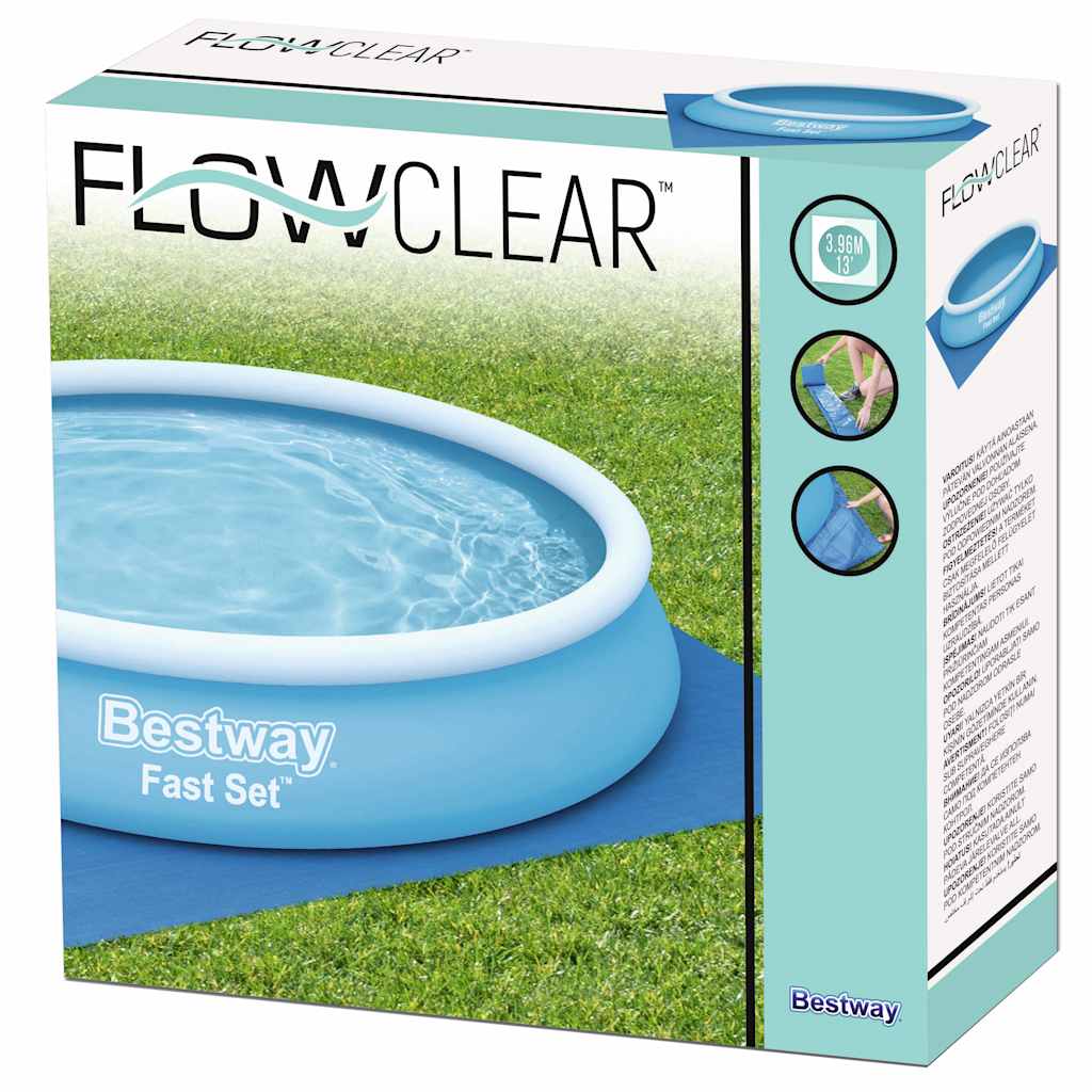 "Flowclear" medencealátét 396 x 396 cm