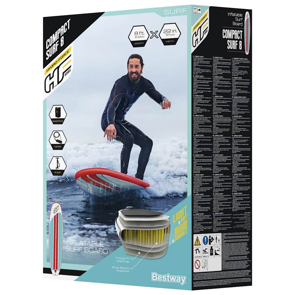 Hydro-Force Compact Surf 8 felfújható állószörf 243x57x7 cm