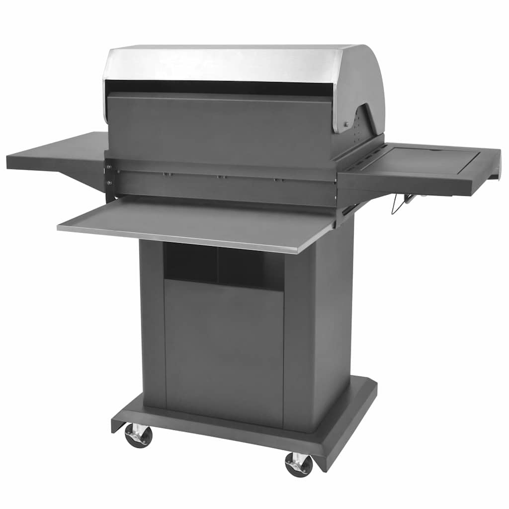 Gázos grillező Ezüst Rozsdamentes acél