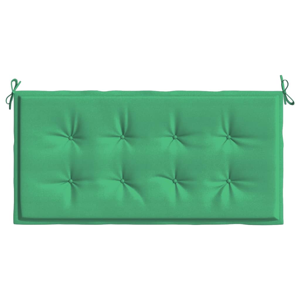 zöld oxford szövet kerti pad párna 100 x 50 x 3 cm