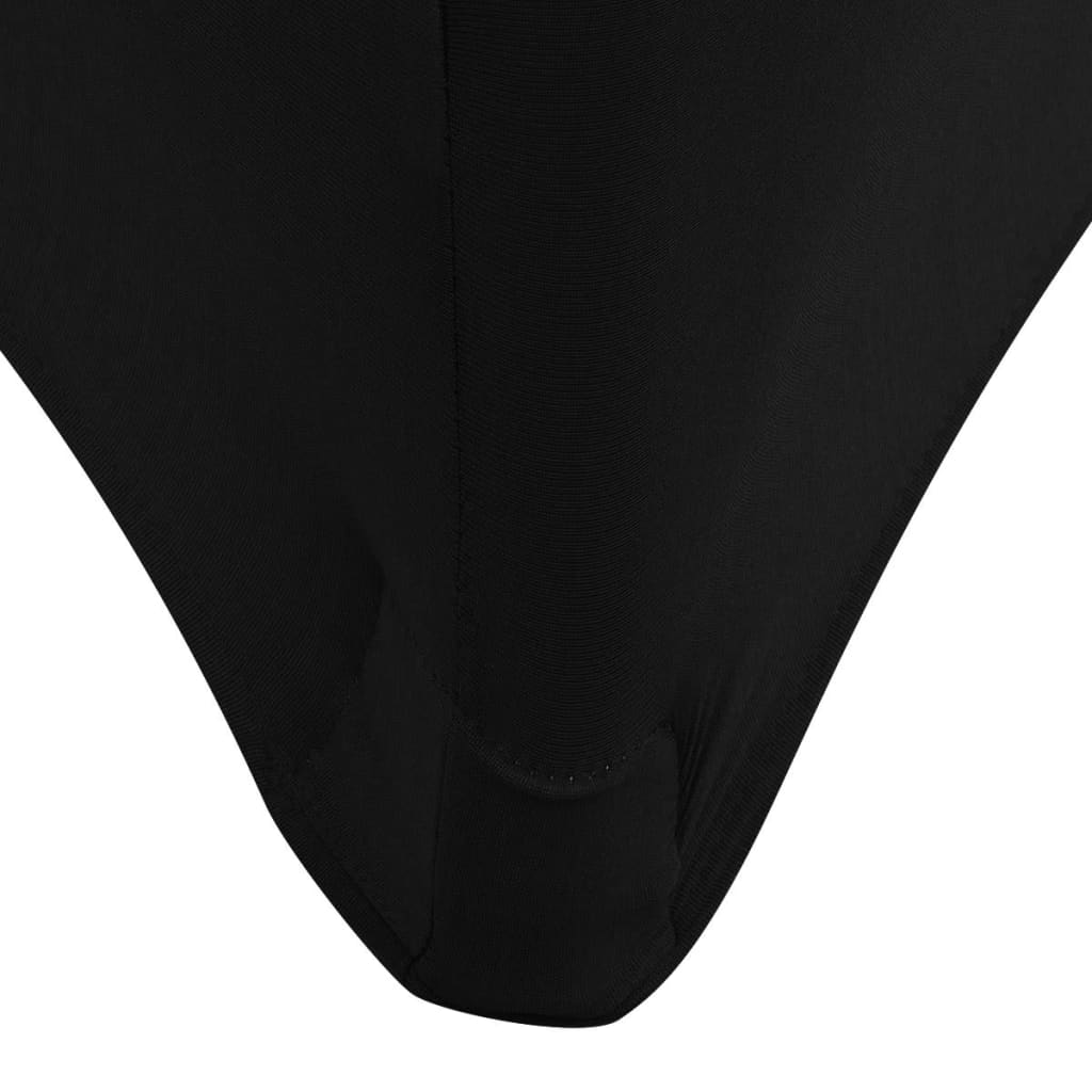 Sztreccs asztal védőhuzat 2 db 243x76x74 cm fekete