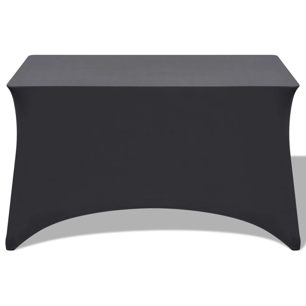 Sztreccs asztal védőhuzat 2 db 183x76x74 cm antracit