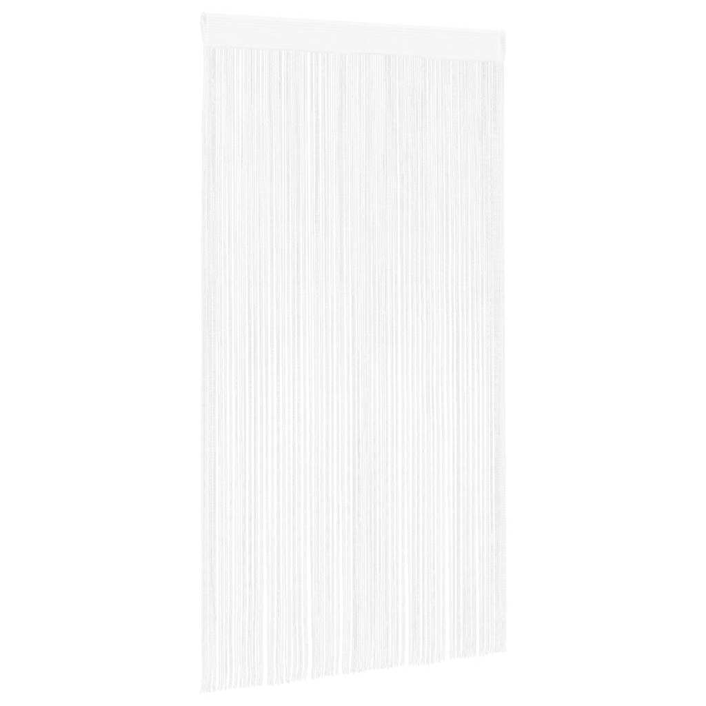 2 db fehér zsinórfüggöny 100 x 250 cm