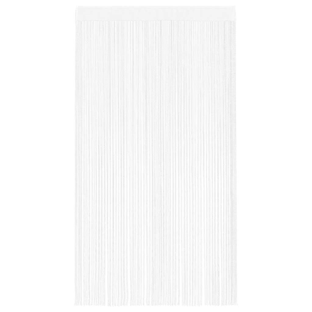 2 db fehér zsinórfüggöny 100 x 250 cm