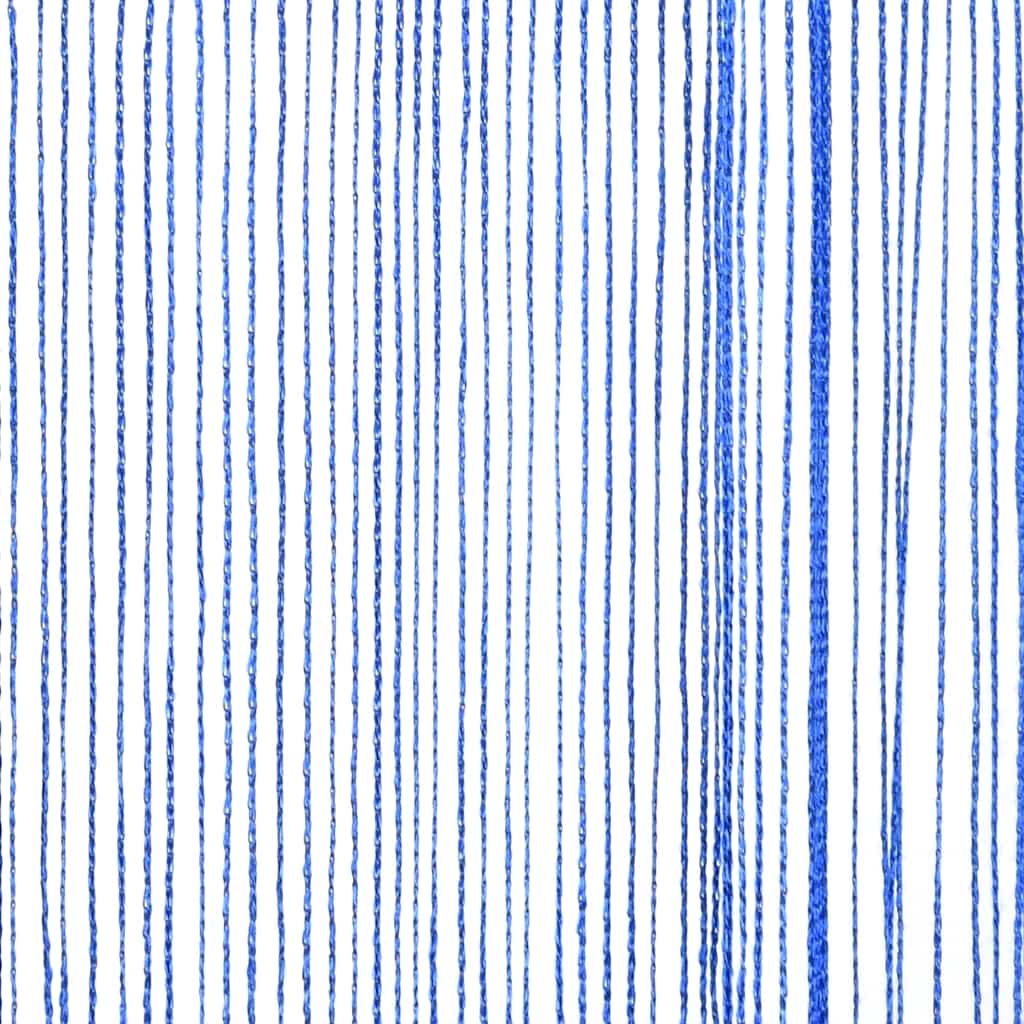 2 db kék zsinórfüggöny 100 x 250 cm