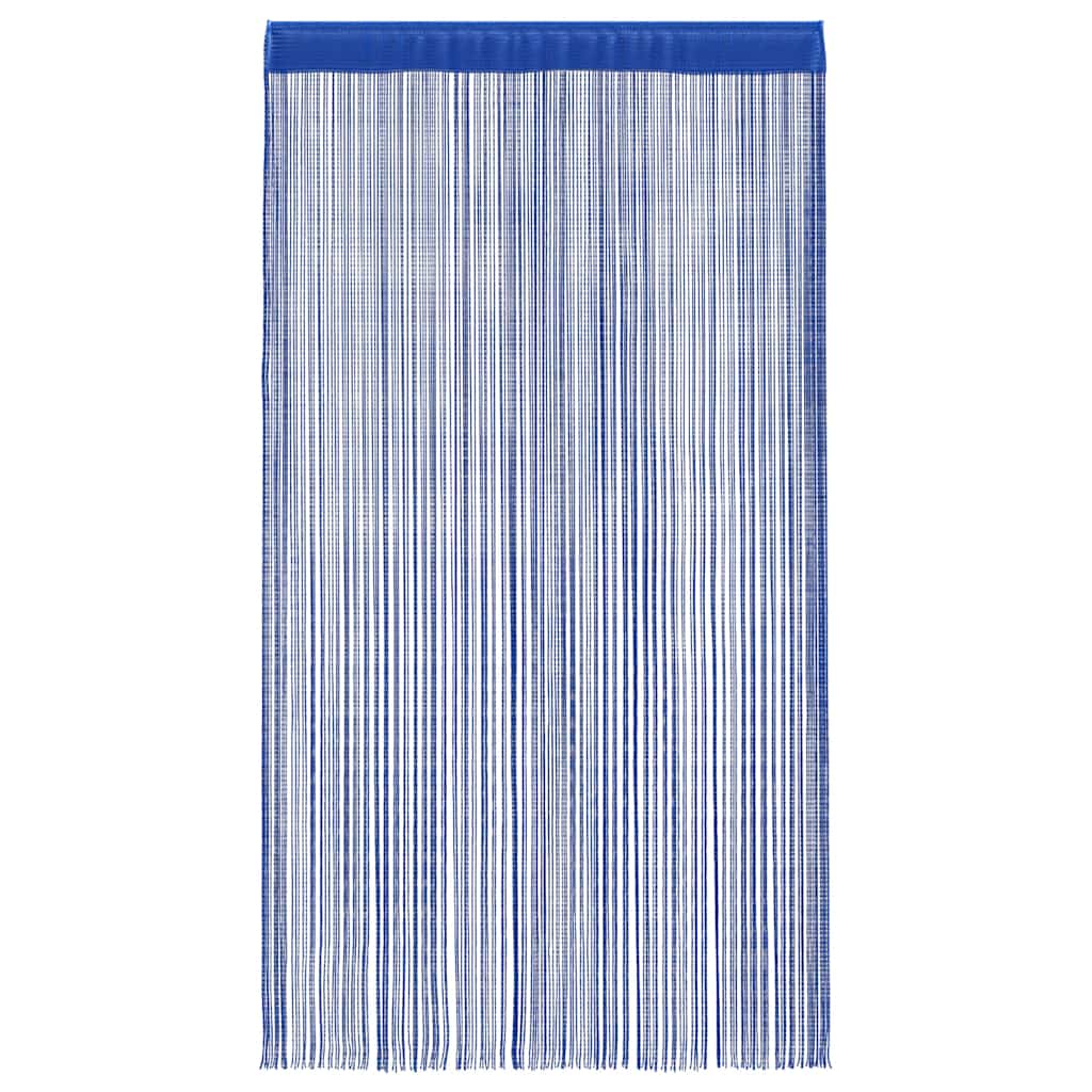 2 db kék zsinórfüggöny 140 x 250 cm