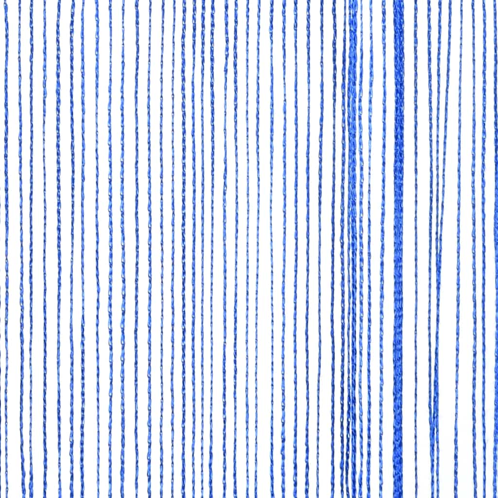 2 db kék zsinórfüggöny 140 x 250 cm