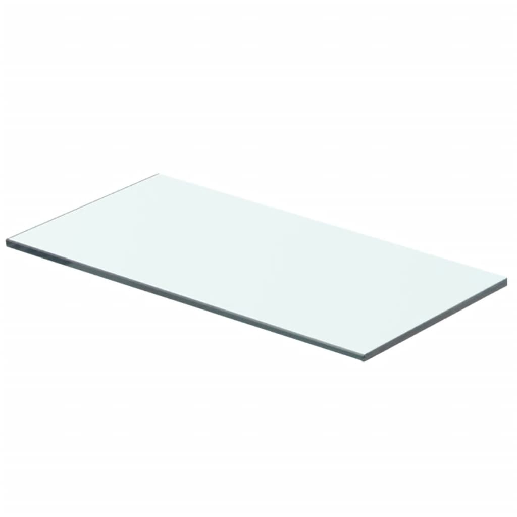 40x15 cm átlátszó panel üvegpolc