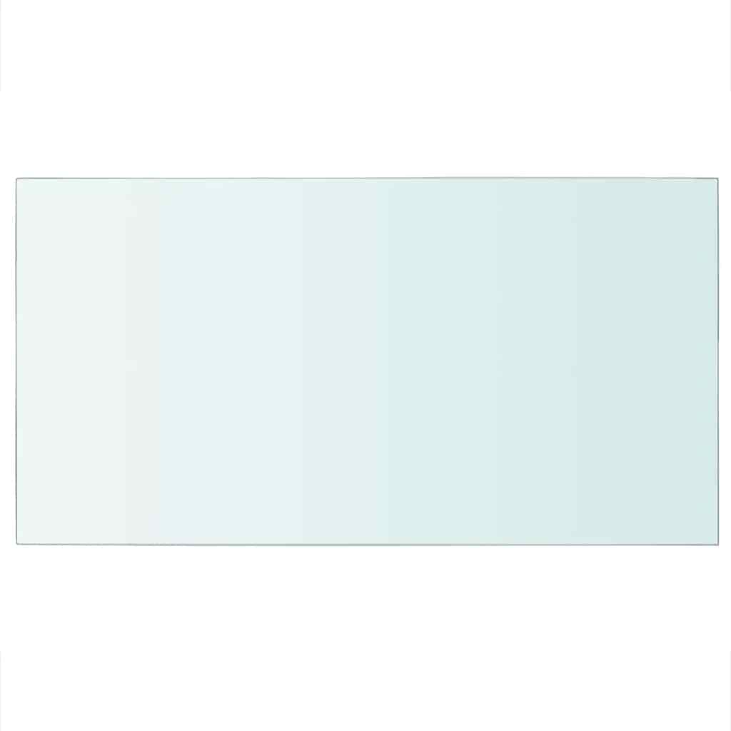 40x25 cm átlátszó panel üvegpolc