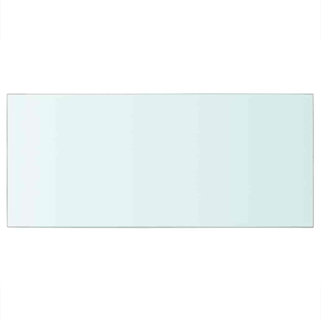 50x25 cm átlátszó panel üvegpolc