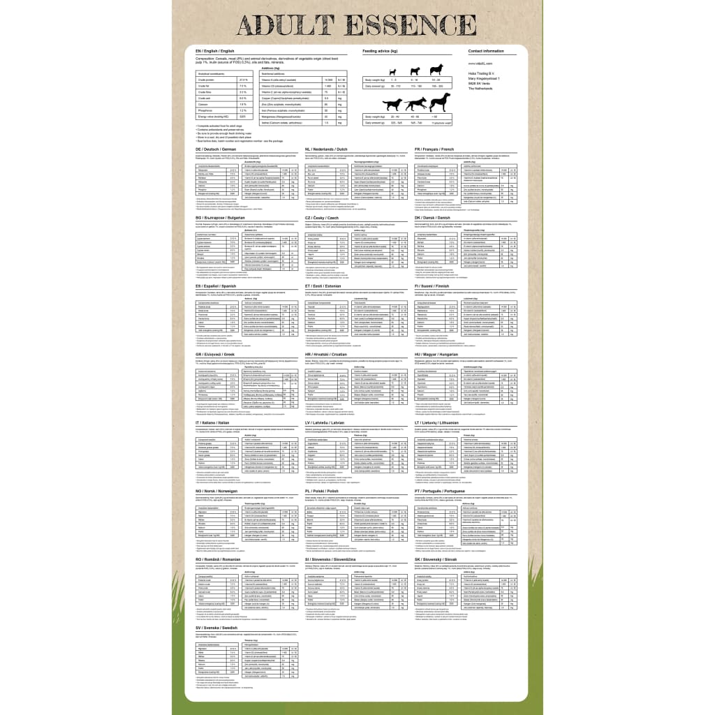 „Adult Essence Beef” prémium száraz kutyatáp 15 kg