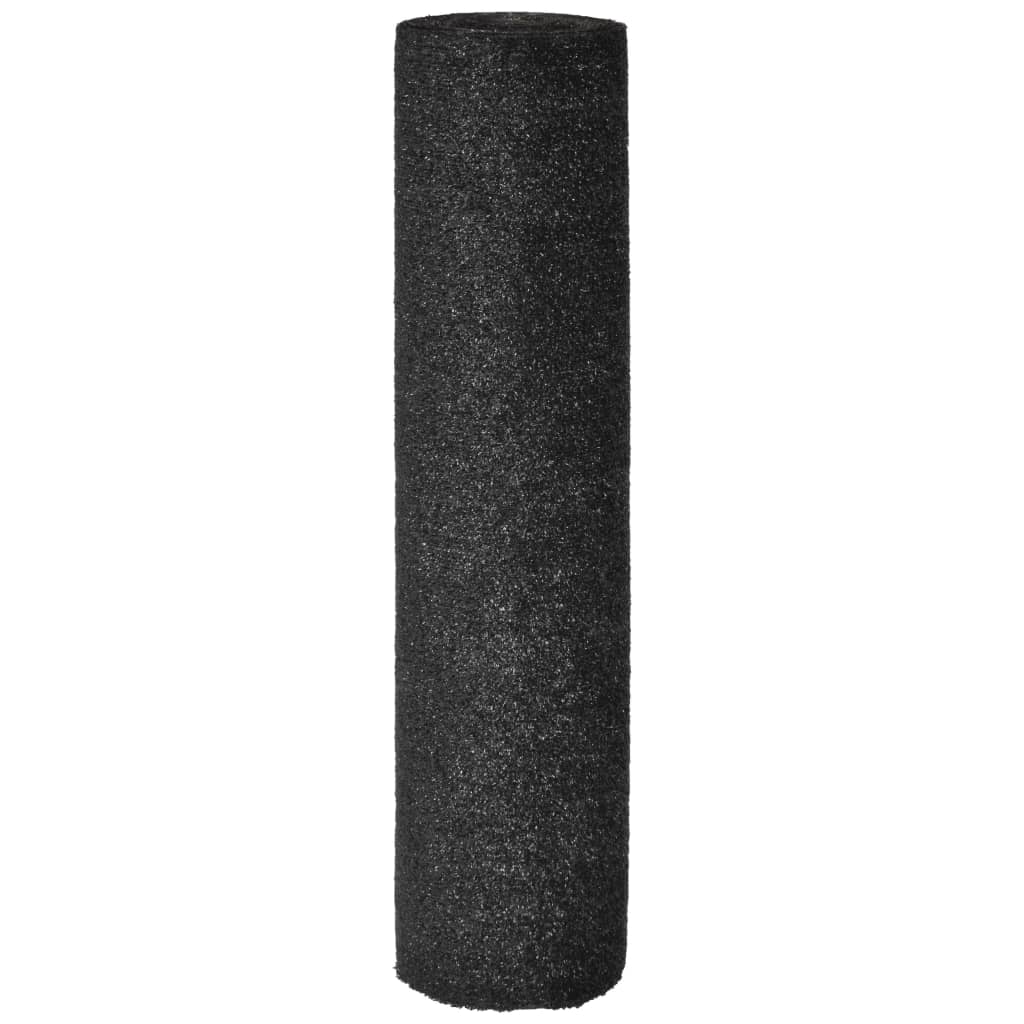 fekete műfű 1 x 25 m / 7-9 mm