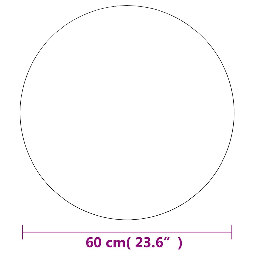 kör alakú tükör 60 cm