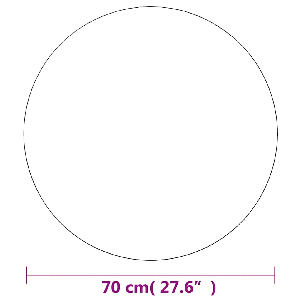 kör alakú tükör 70 cm