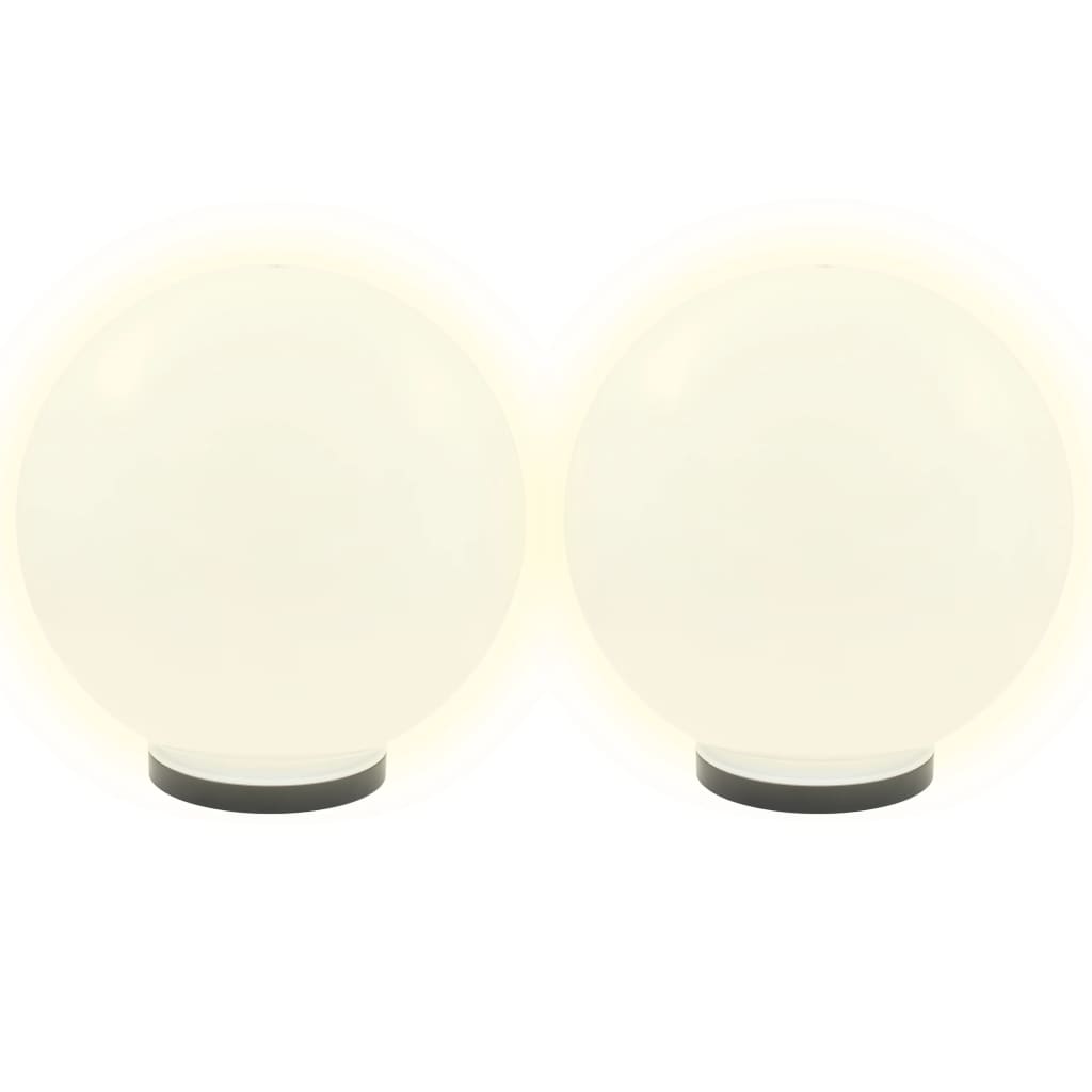 2 db LED gömblámpa 40 cm PMMA