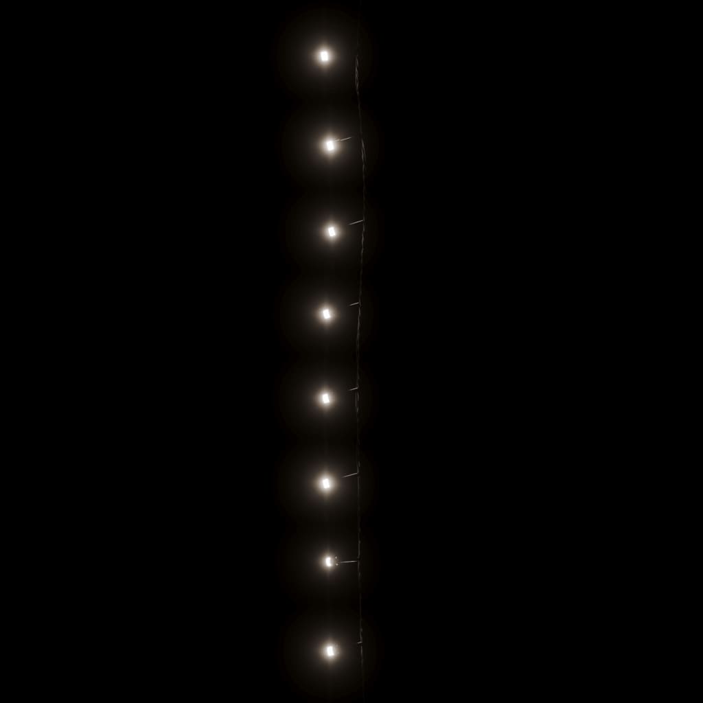 1000 LED-es kültéri/beltéri fényfüzér IP44 100 m hideg fehér