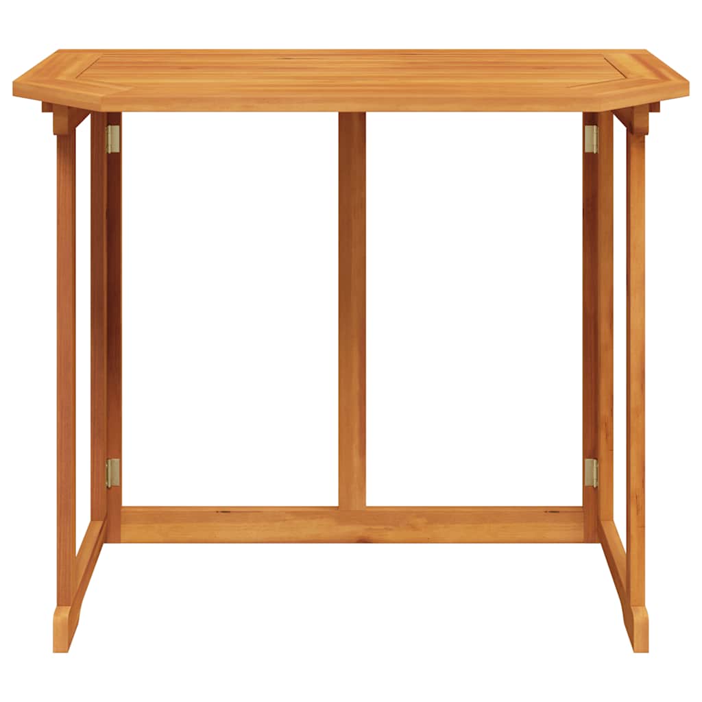 tömör akácfa bisztró asztal 90 x 50 x 75 cm