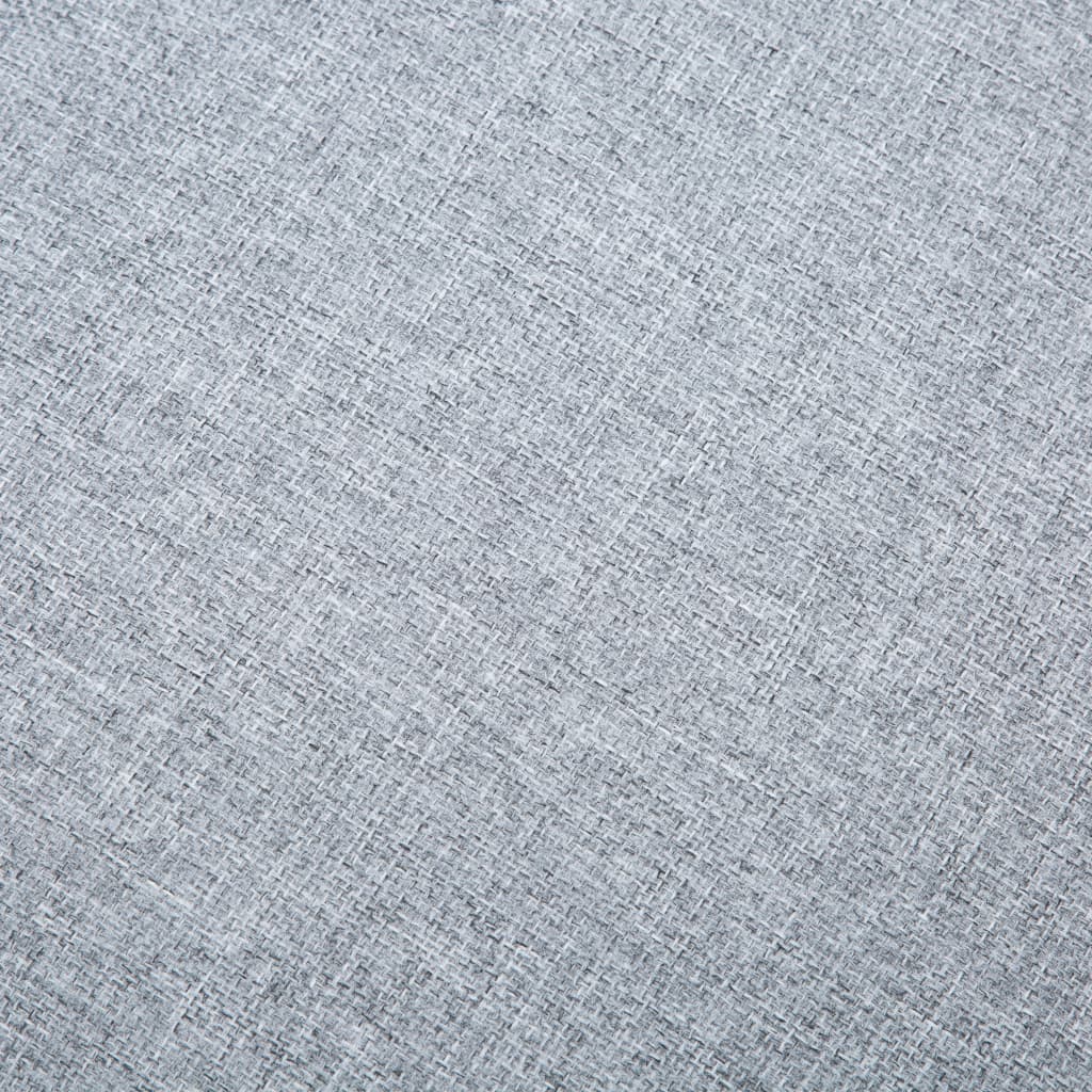L-alakú világosszürke szövet kanapé 171,5 x 138 x 81,5 cm