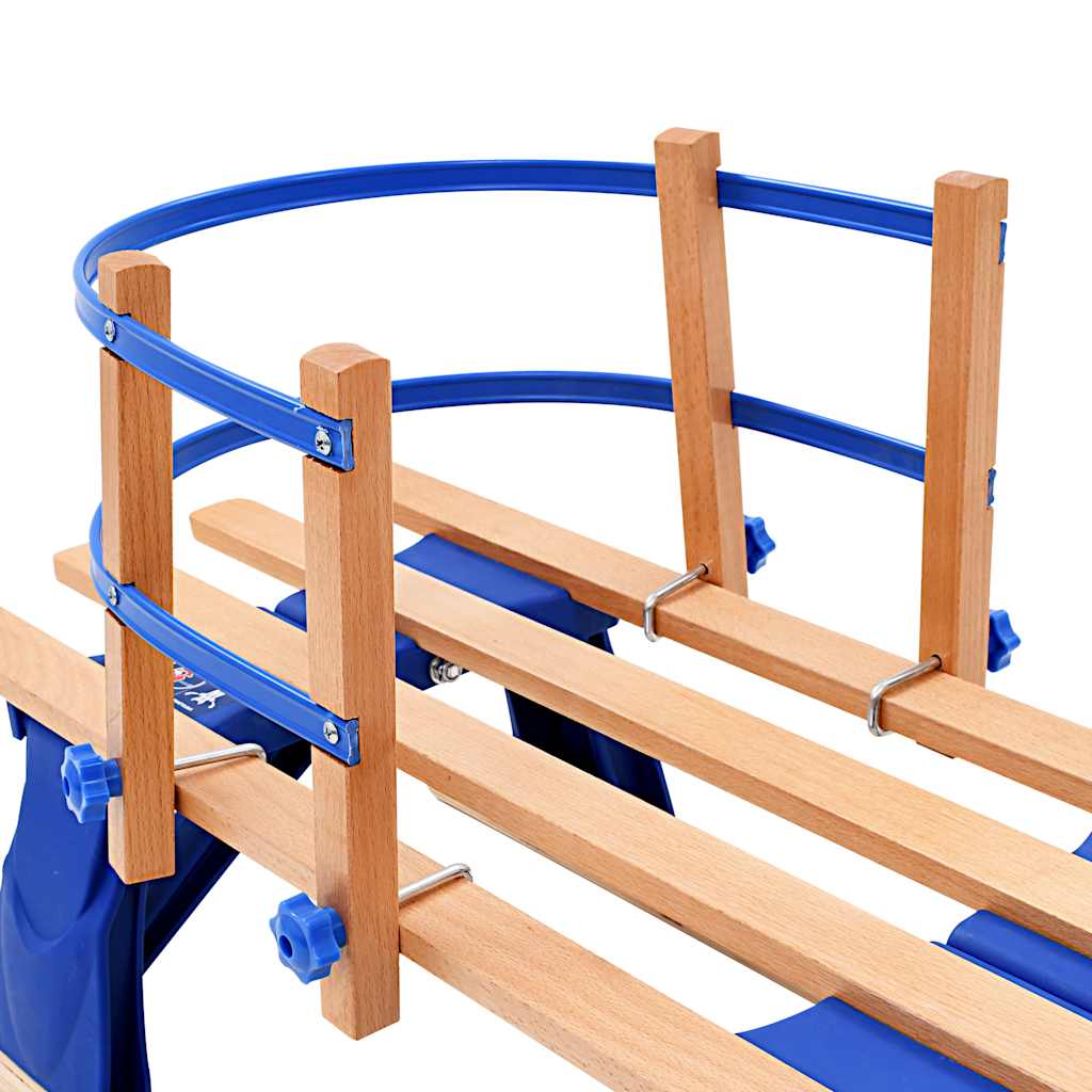 összecsukható faszánkó háttámlával 119 cm