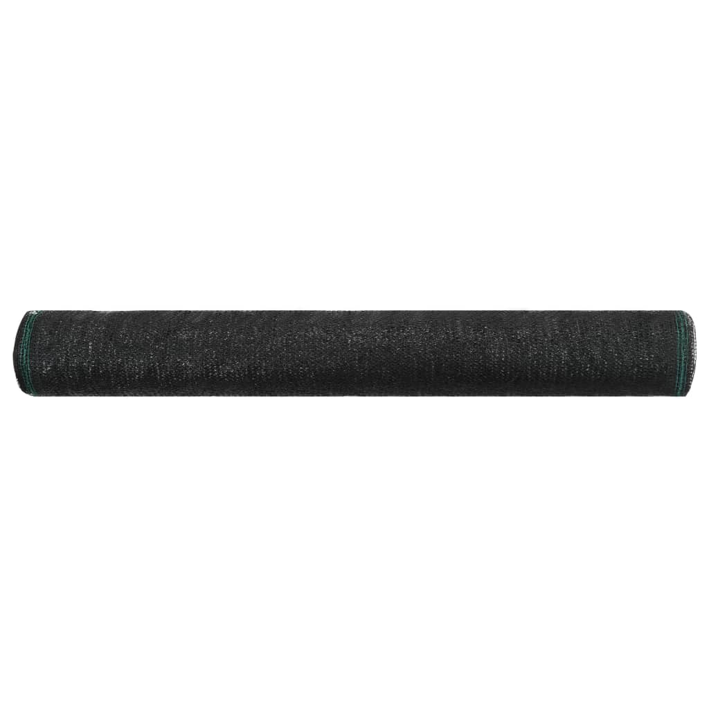 fekete HDPE teniszháló 1 x 25 m