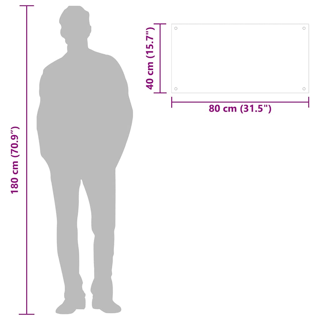 fekete edzett üveg konyhai falburkoló 80 x 40 cm