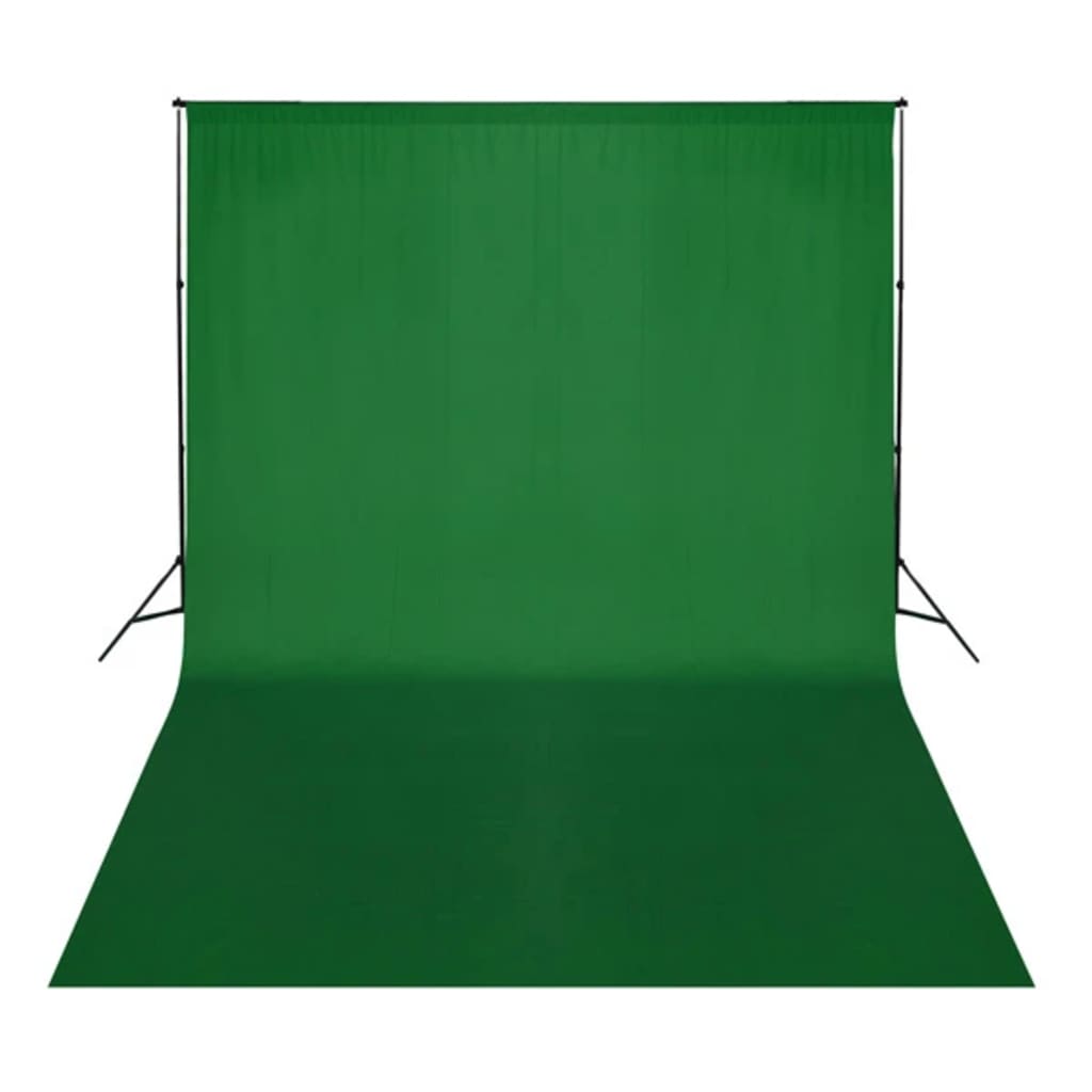 zöld pamut háttér blueboxhoz állvány nélkül 500 x 300 cm