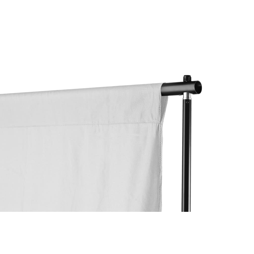 fehér háttértartó állványrendszer 600 x 300 cm