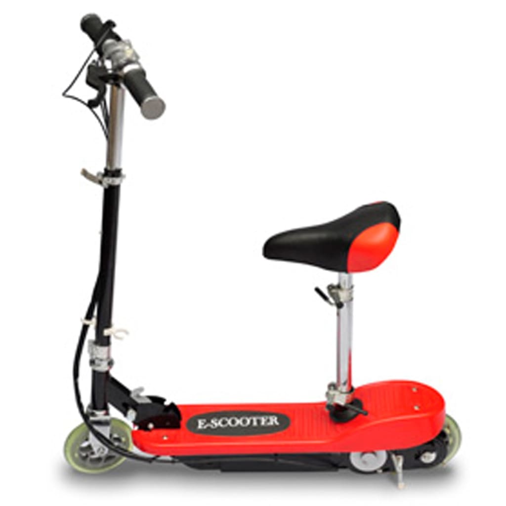 piros elektromos roller üléssel 120 W