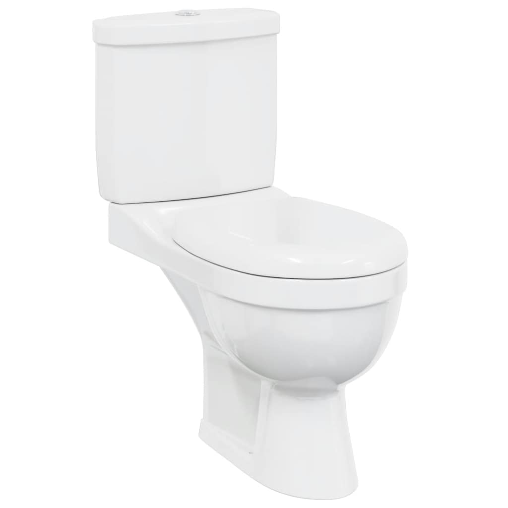 fehér WC tartállyal