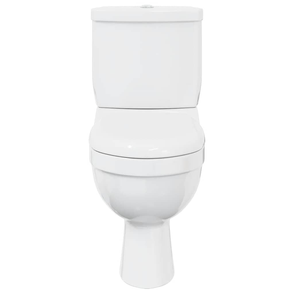 fehér WC tartállyal