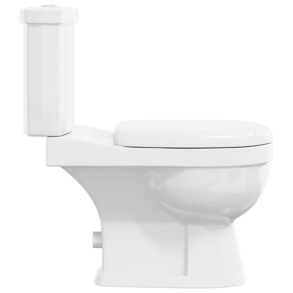fehér WC tartállyal