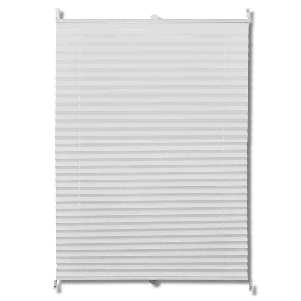 Plisse Roló 60 x 125 cm Fehér Redős Roló
